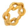 Δαχτυλίδι Visetti Gold Plated Stainless Steel Chain - SU-WRG011G