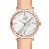 Ρολόι VISETTI Mar-Bling Nude Leather Strap - ZE-911RSW