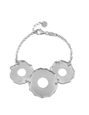 Βραχιόλι VOGUE από Ασήμι 925 με κυκλικά σχέδια - 20173801303