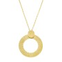 Κολιέ VOGUE από Επιχρυσωμένο Ασήμι 925, με κύκλο - 20174505401