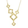 Κολιέ VOGUE από Επιχρυσωμένο Ασήμι 925, με ρόμβους - 20176532401
